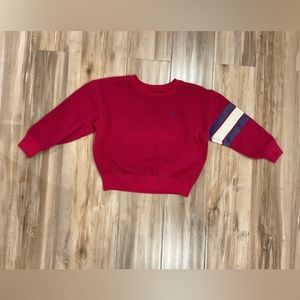 RALPH LAUREN Girls Pink Logo Sweatshirt Size 4T